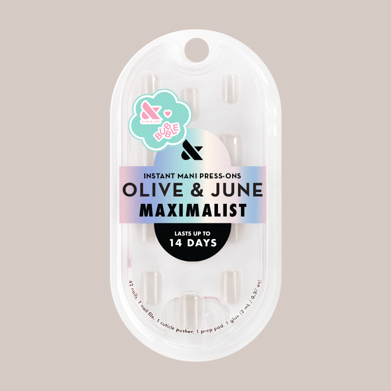 Marshmallow Velvet - Press-On | Extra Short | Squoval 