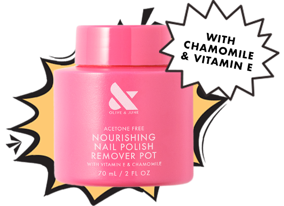 NOURISHING REMOVER POT with chamomile and vitamin e