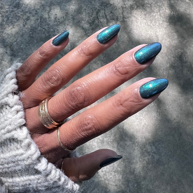 Olive & June Top Coat Effects Nail Polish - Mermaid - 0.46 fl oz Olive & June Top Coat Effects Nail Polish - Mermaid - 0.46 fl oz