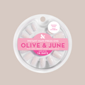 Milky 3D Bubbles - Press-On | Short | Squoval sheer milky nails with raised bubble accents for easy at-home mani