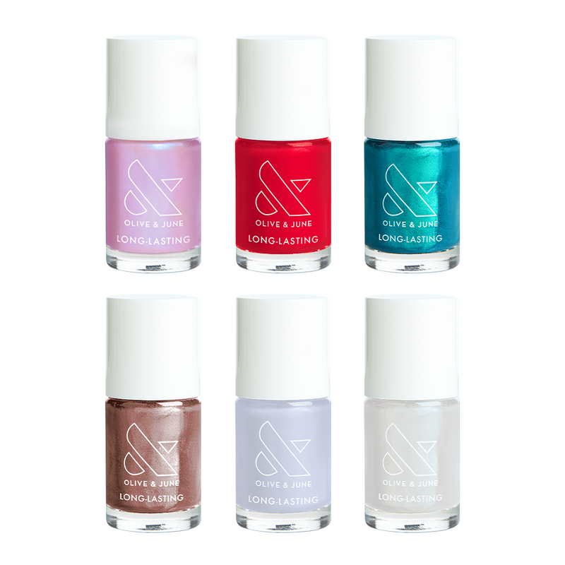 Mini Shimmers + Classics Polish Bundle 