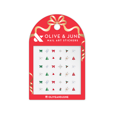 Winter Glam Chrome & Iridescent Star Nail Art Stickers Winter Glam Chrome & Iridescent Star Nail Art Stickers  Nail Art Stickers