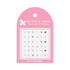 Ribbons + Bows Nail Art Puffy Stickers