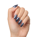 Navy Chrome - Press-On | Medium | Almond thumbnail