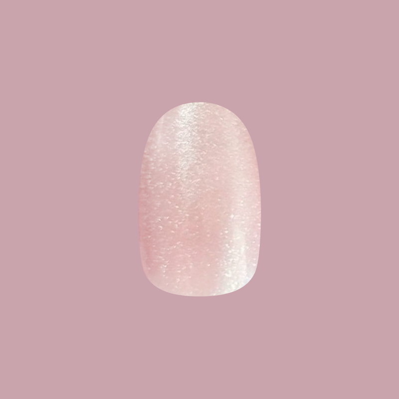 Neutral Shimmer - Press-On | Extra Short | Round second image