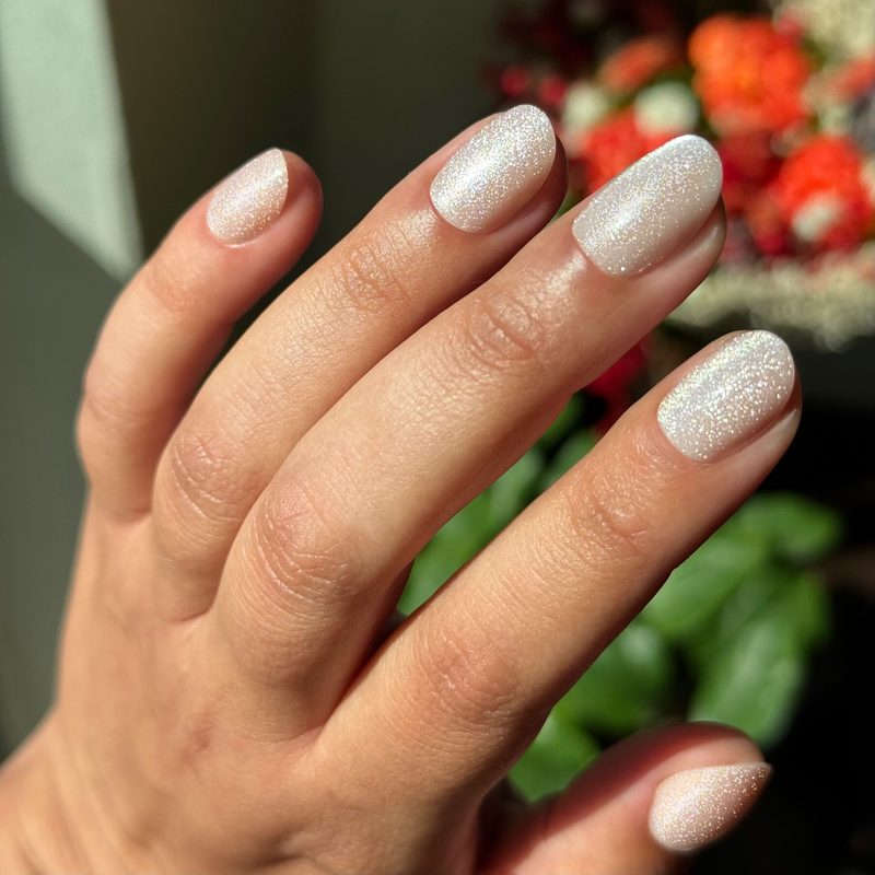 picture of Neutral Shimmer - Press-On | Extra Short | Round