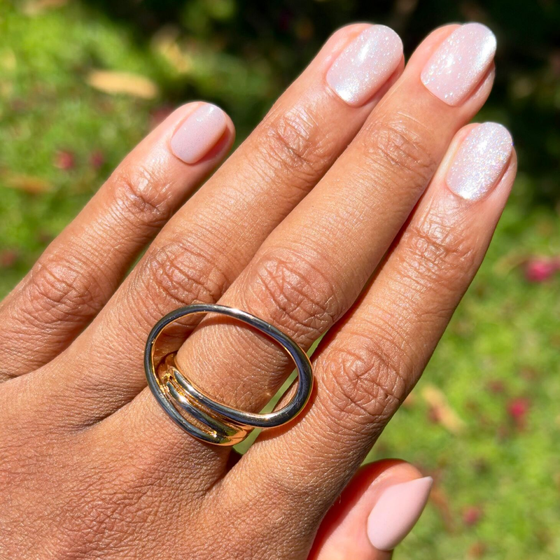 picture of Neutral Shimmer - Press-On | Extra Short | Round