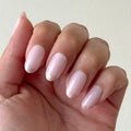 Neutral Shimmer French - Press On | Medium | Oval thumbnail