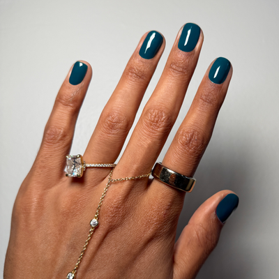 Not Quiet Luxury - Gel display on hand
