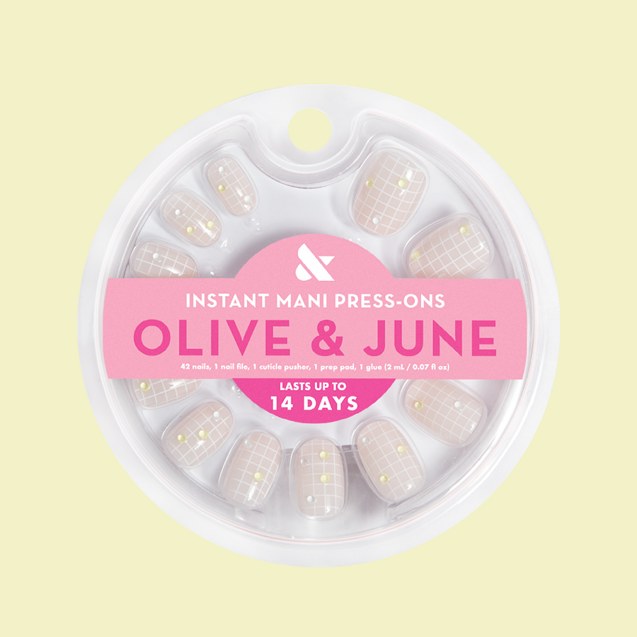 Nothing But Net - Press-On | Extra Short | Round – Olive and June
