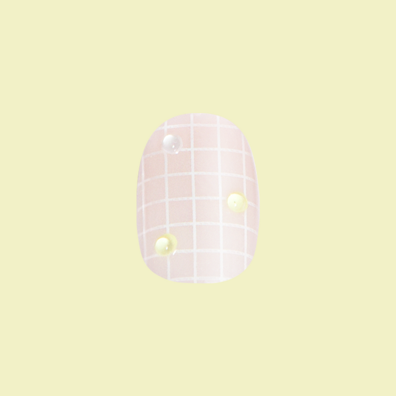 Nothing But Net - Press-On | Extra Short | Round second image