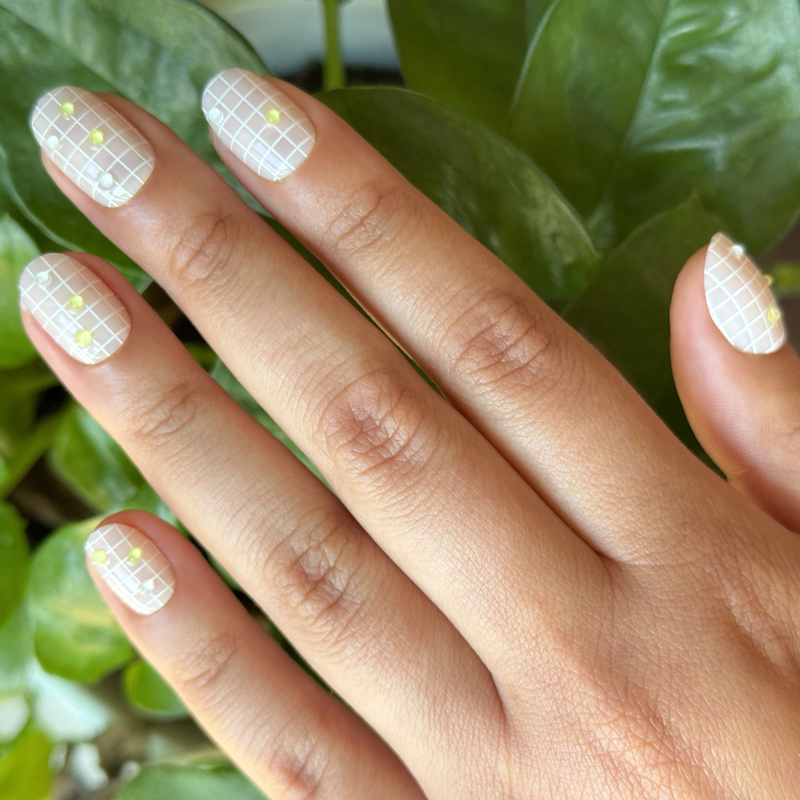 picture of Nothing But Net - Press-On | Extra Short | Round