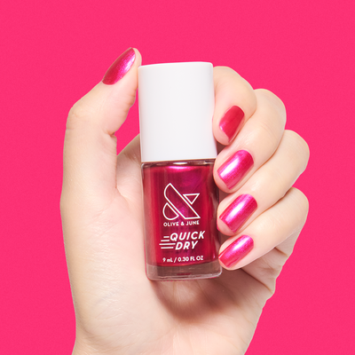 Roseberry Roseberry sheer magenta chrome Quick Dry Polish