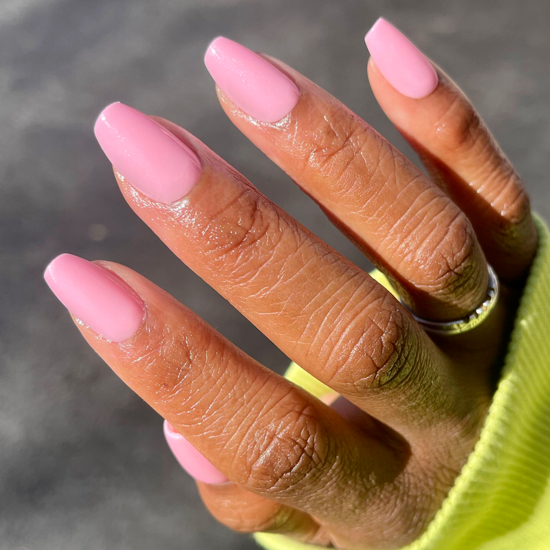 picture of O&J Pink - Press-On | Medium | Coffin