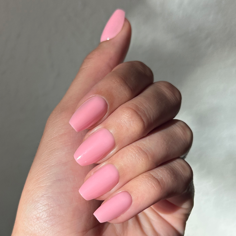 picture of O&J Pink - Press-On | Medium | Coffin