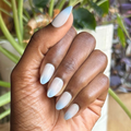 Ocean Mist Velvet Gradient - Press On | Medium | Almond thumbnail