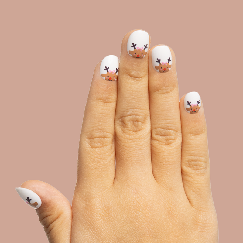 Oh Deer! - Pressies | Extra Short Short | Round - Pressies