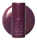On the Promenade - Gel bottle with shimmering mulberry purple gel polish for a radiant long-lasting manicure by Olive and June thumbnail