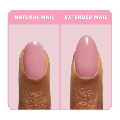 Blush Jelly - Builder Gel on nails