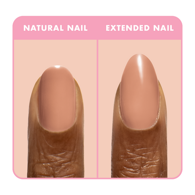 Creme Caramel - Builder Gel on nails