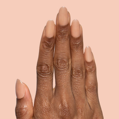 Creme Caramel - Builder Gel on nails