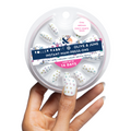 Disco Hearts Wave  - Press On | Medium | Oval thumbnail