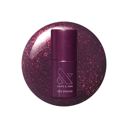 On the Promenade - Gel, shimmery mulberry purple