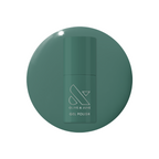 Still Life of Flowers - Gel polish bottle in cool mossy green shade for long-lasting manicure and pedicure use
