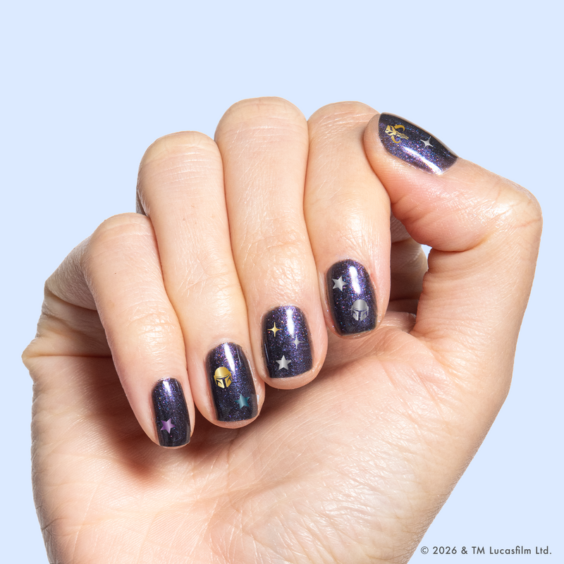 Mandalorian Creed Puffy Nail Art Stickers - Nail Art Stickers