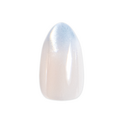 Ocean Mist Velvet Gradient - Press On | Medium | Almond single nail