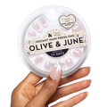 Pearl Chrome French - Press On | Short | Round thumbnail