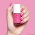 Signet Pink polish bright pink shimmer