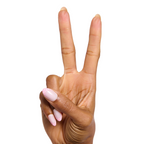 Pink Cheetah - Press-On | Medium | Almond pink press-on nails with cheetah-print tips for easy at-home manicure