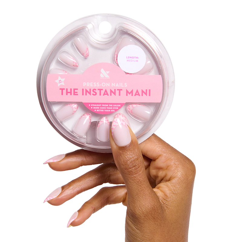 Pink Cheetah - Press-On | Medium | Almond - Press-On