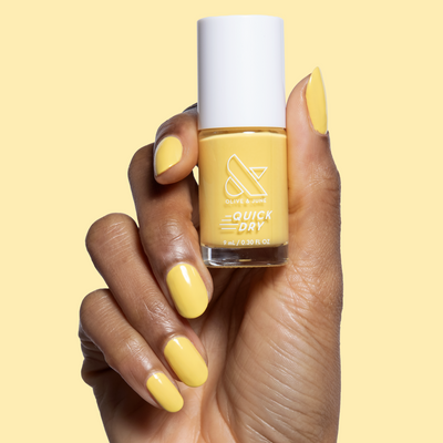 Sunnyside Sunnyside bright mustard yellow Quick Dry Polish