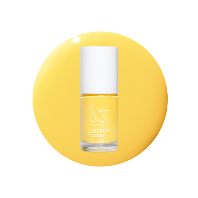 Sunnyside Sunnyside bright mustard yellow Quick Dry Polish