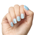 Sky Velvet | Extra Short | Squoval - Tab Press-On thumbnail