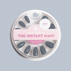 Social Studies - Press-On | Medium | Almond deep navy medium almond press-on nails for an easy at-home manicure.