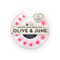 Stevie Puffy Flower - Press On | Short | Round thumbnail