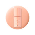 CS - Gel bottle shown in a soft coral peach shade for a fresh, petal-soft gel polish manicure look at home