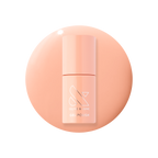 CS - Gel bottle shown in a soft coral peach shade for a fresh, petal-soft gel polish manicure look at home