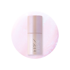 The Glazed Gel Mani System gel polish bottle in shimmery neutral pink for easy at-home manicure and long-lasting wear