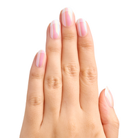 picture of Unicorn French - Tab Press On | Short | Round