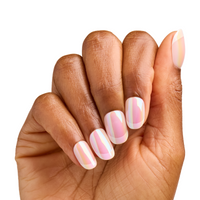 picture of Unicorn French - Tab Press On | Short | Round