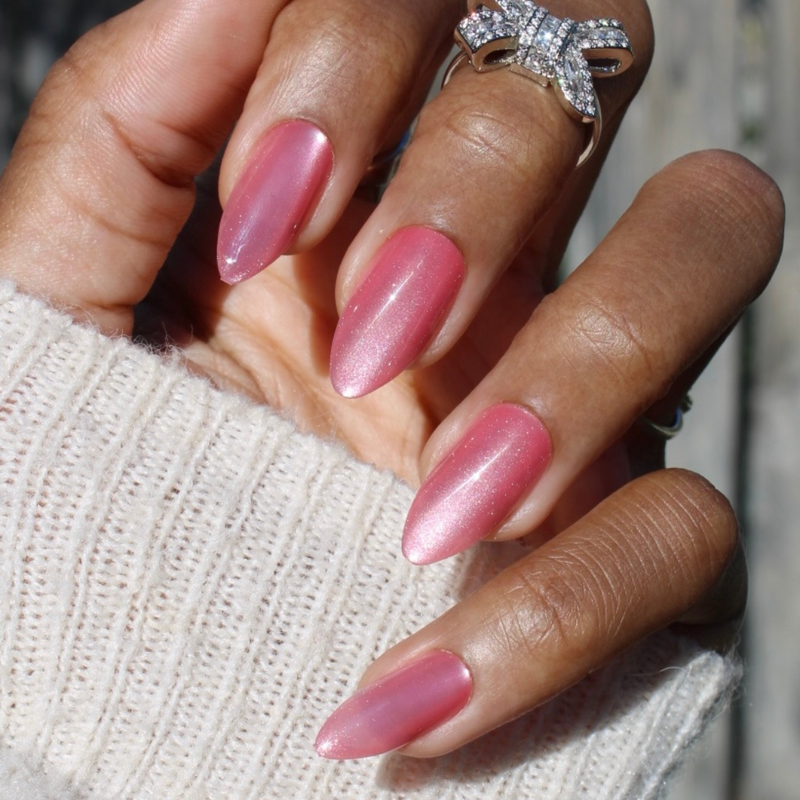 picture of Pink Crush Velvet - Press-On | Long | Almond