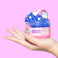 Paint & Play Slime + Nail Set showing hand holding Penguin Popsicle slime with winter-themed decorations and nail art stickers thumbnail