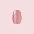 Peach Illusion French - Press-On | Medium | Oval on customer hand
