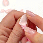 Peel Off Base Coat used to gently lift and remove gel polish from natural nails for easy at home mani care