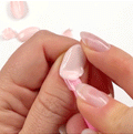 Peel Off Base Coat used to gently lift and remove gel polish from natural nails for easy at home mani care thumbnail