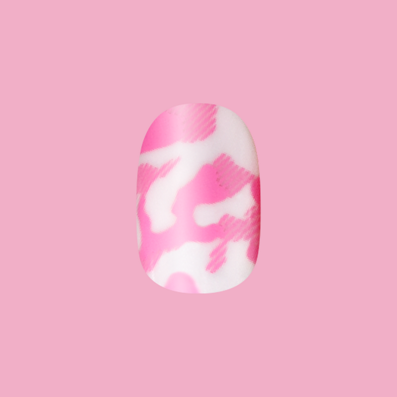 Pink Camo - Tab Press-On | Short | Round second image